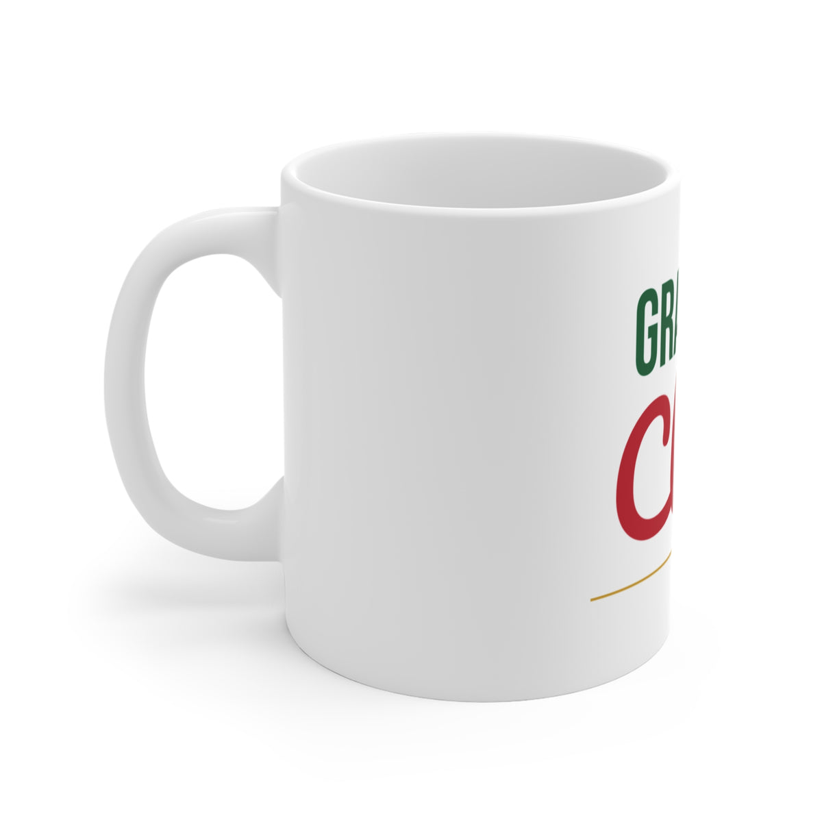 Grandpa Claus Mug, Grandpa Christmas Coffee Mug 11oz