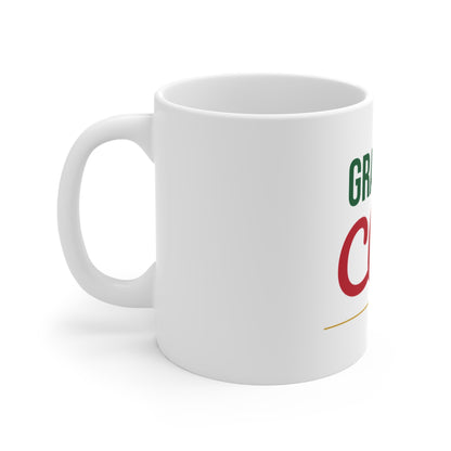 Grandpa Claus Mug, Grandpa Christmas Coffee Mug 11oz