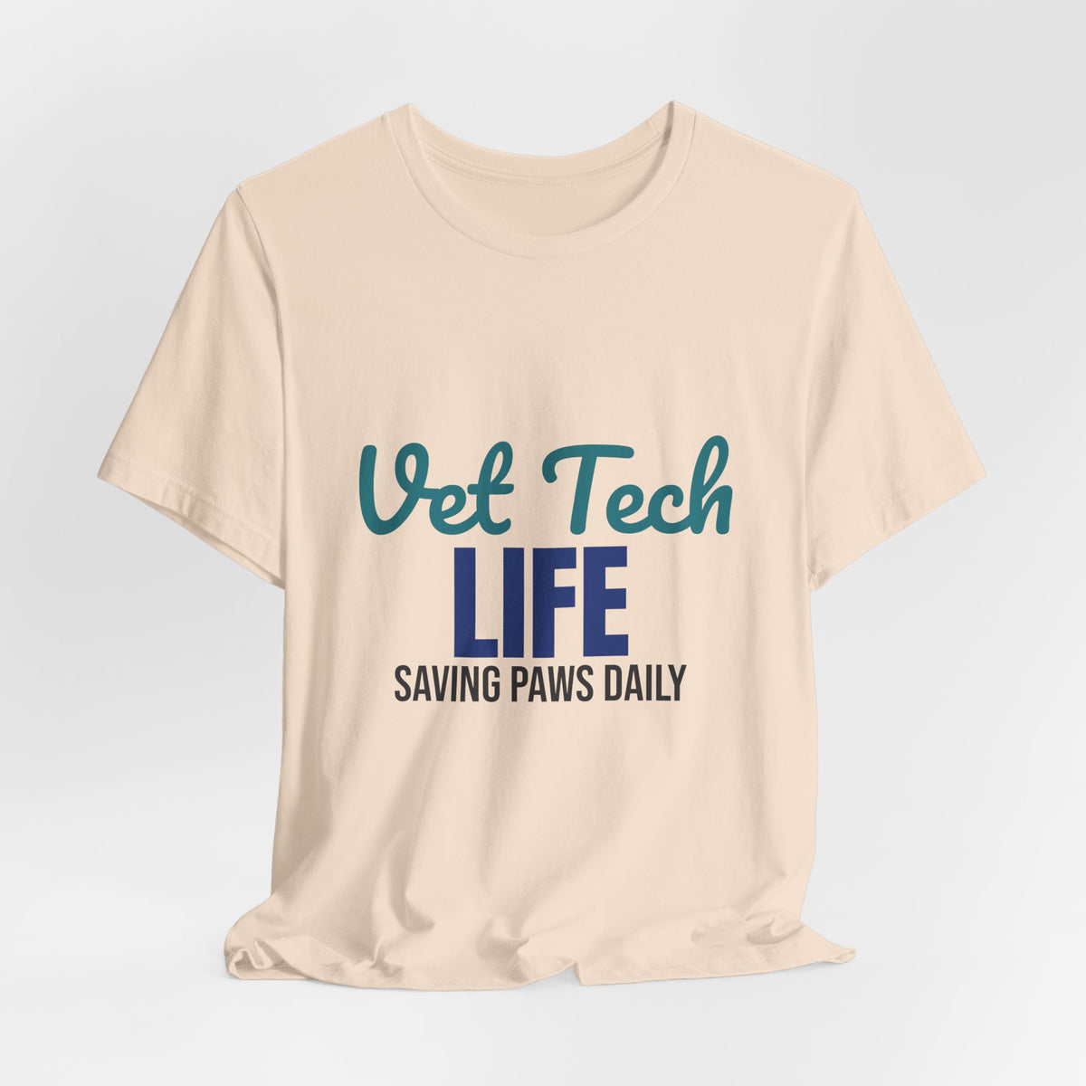 Vet Tech Life Saving Paws Daily Shirt, Vet Tech T-Shirt, Veterinary Technician Gift
