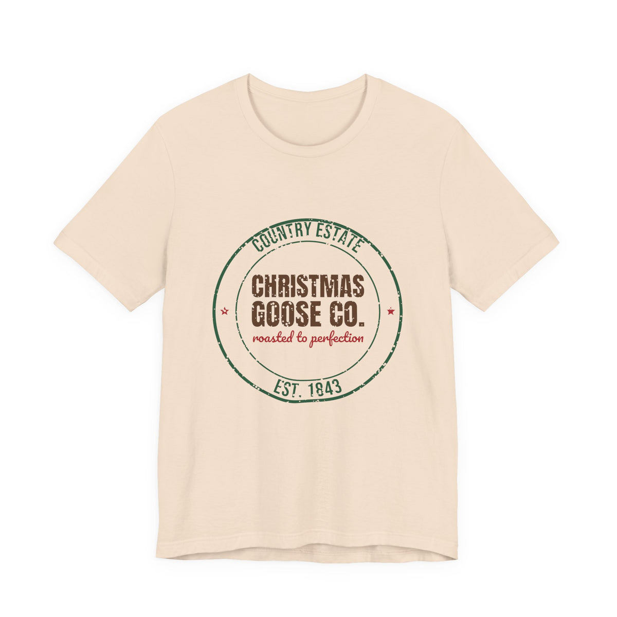 Country Estate Christmas Goose Co. Est. 1843 Shirt, Vintage Christmas T-Shirt, Vintage Christmas Gift