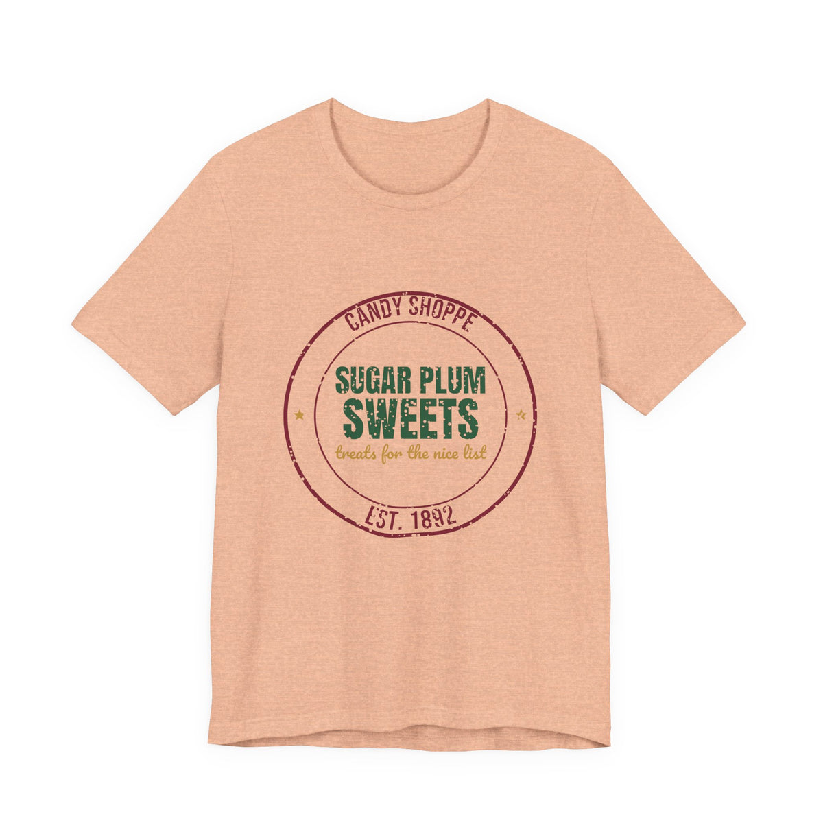 Candy Shoppe Sugar Plum Sweets Est. 1892 Shirt, Vintage Christmas T-Shirt, Vintage Christmas Gift