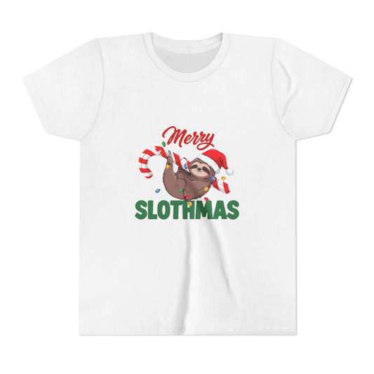 Merry Slothmas Kids Shirt