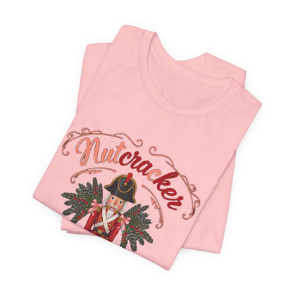 Nutcracker Season Shirt, Vintage Nutcracker T-Shirt, Pink Christmas Tee
