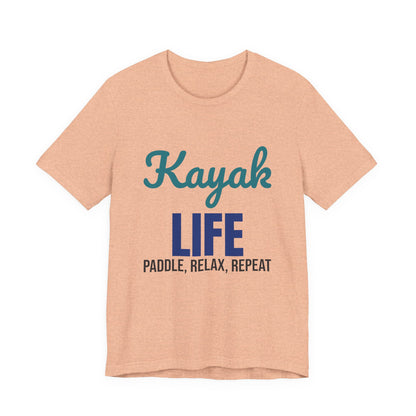 Kayak Life Paddle Relax Repeat Shirt, Kayaking T-Shirt, Paddling Gift
