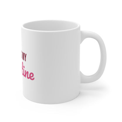My Cat Is My Valentine Mug