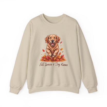 Fall Leaves and Dog Kisses Sweatshirt