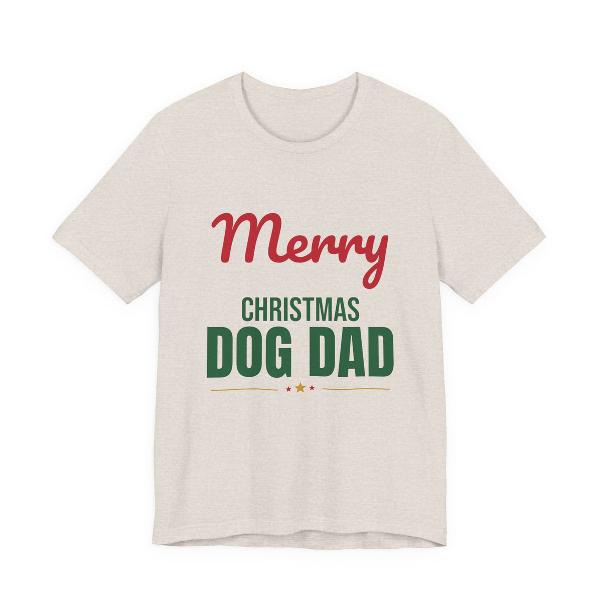 Merry Christmas Dog Dad Shirt, Dog Dad Christmas T-Shirt, Dog Lover Gift
