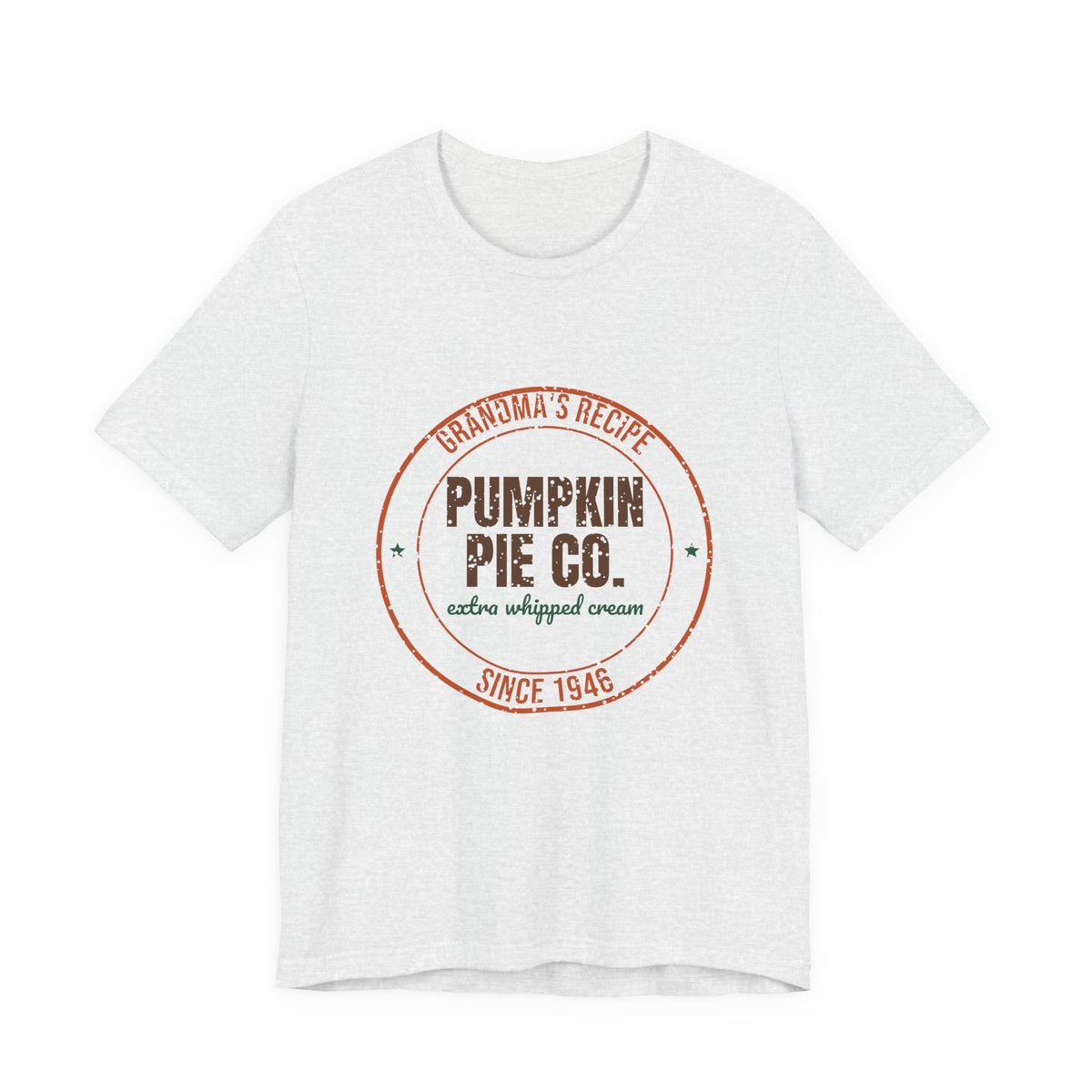 Grandma's Recipe Pumpkin Pie Co. Since 1946 Shirt, Vintage Thanksgiving T-Shirt, Vintage Thanksgiving Gift