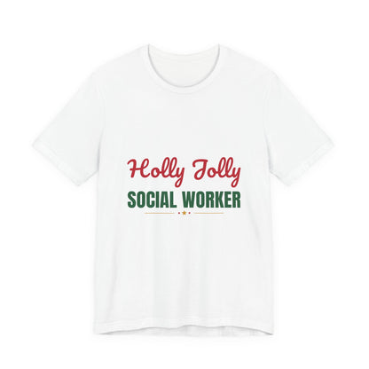 Holly Jolly Social Worker Shirt
