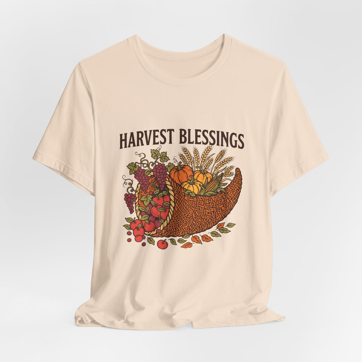 Harvest Blessings Shirt, Thanksgiving Harvest T-Shirt, Fall Tee
