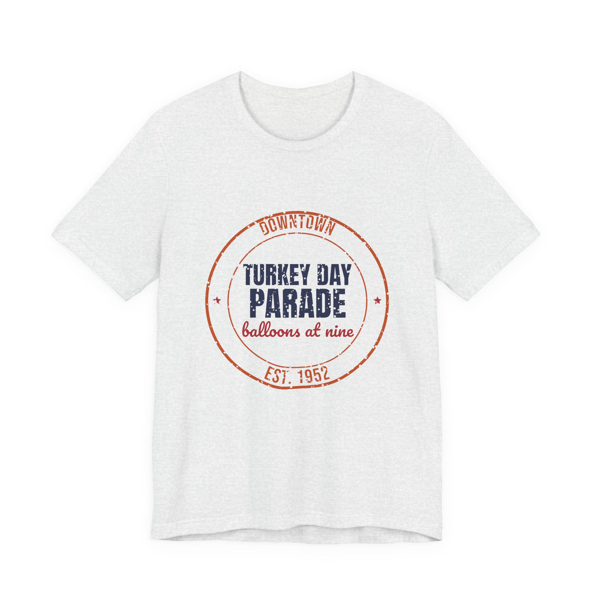 Downtown Turkey Day Parade Est. 1952 Shirt, Vintage Thanksgiving T-Shirt, Vintage Thanksgiving Gift