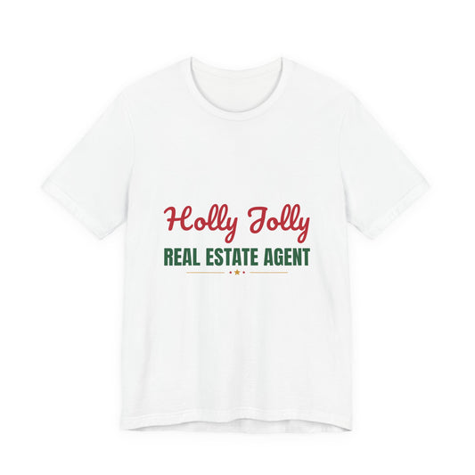 Holly Jolly Real Estate Agent Shirt