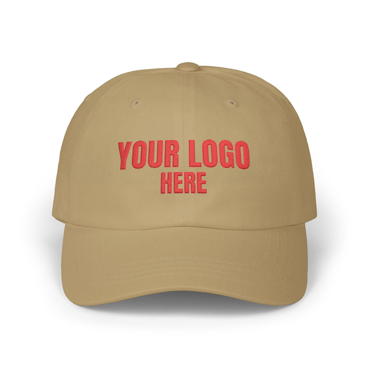 Custom Embroidered Dad Hat - Add Your Logo or Text (Personalized)