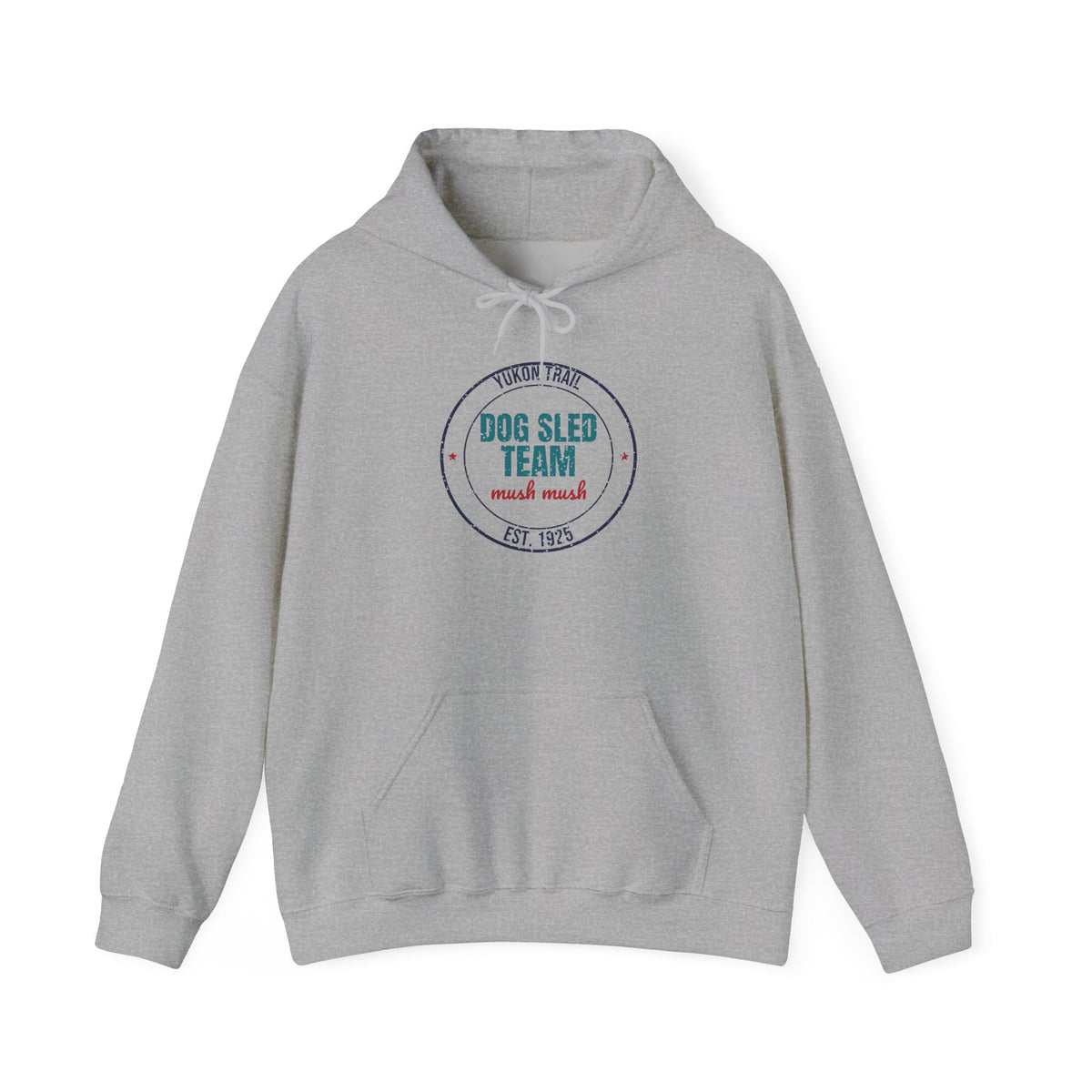 Yukon Trail Dog Sled Team Est. 1925 Hoodie, Vintage Winter Hoodie