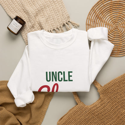 Uncle Claus Sweatshirt, Uncle Christmas Crewneck, Gift for Uncle