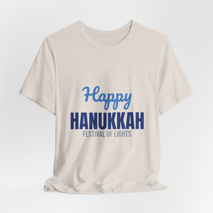 Happy Hanukkah Festival of Lights Shirt, Hanukkah T-Shirt, Hanukkah Gift