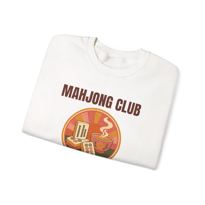 Mahjong Club Est. Friday Nights Retro Sweatshirt