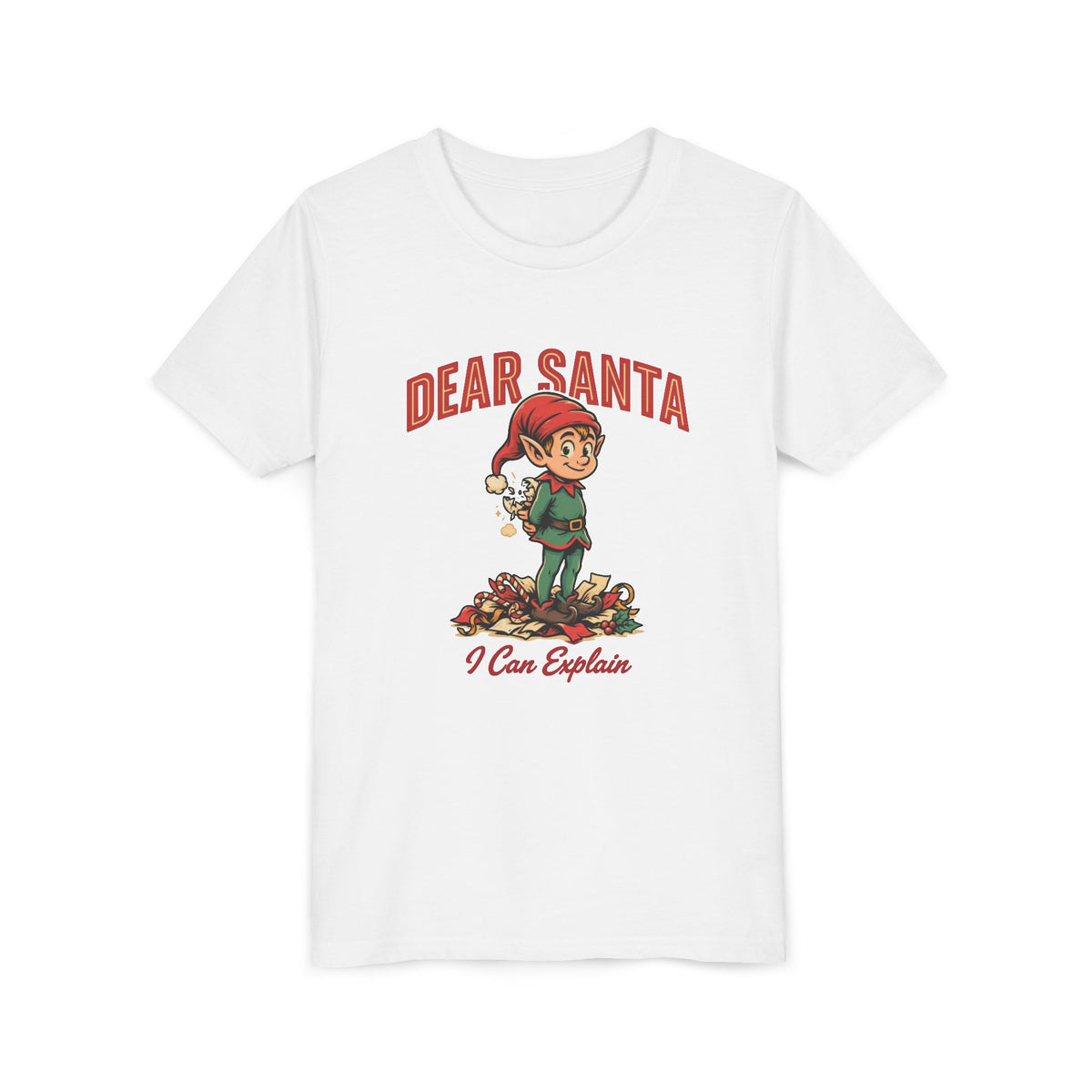 Dear Santa I Can Explain Kids Shirt, Funny Christmas Youth Tee