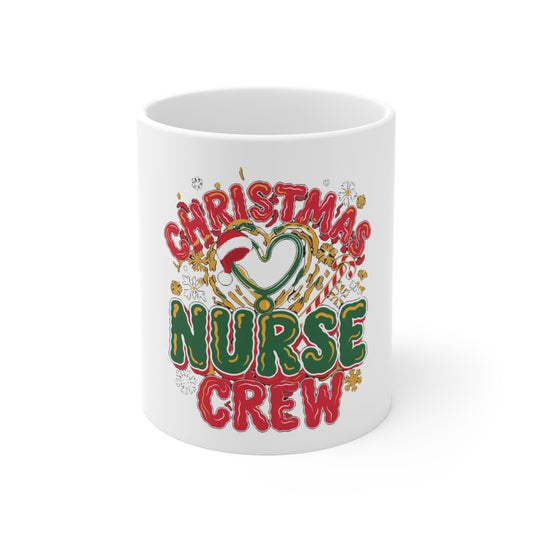Christmas Nurse Crew Mug