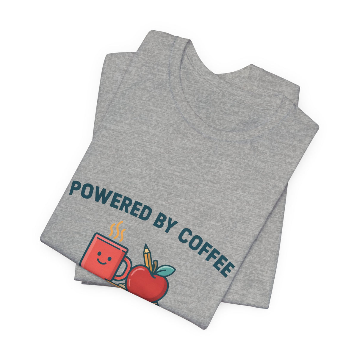 Powered by Coffee and Kindness Shirt, Teacher T-Shirt, Teacher Appreciation Gift