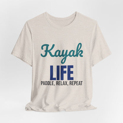 Kayak Life Paddle Relax Repeat Shirt, Kayaking T-Shirt, Paddling Gift