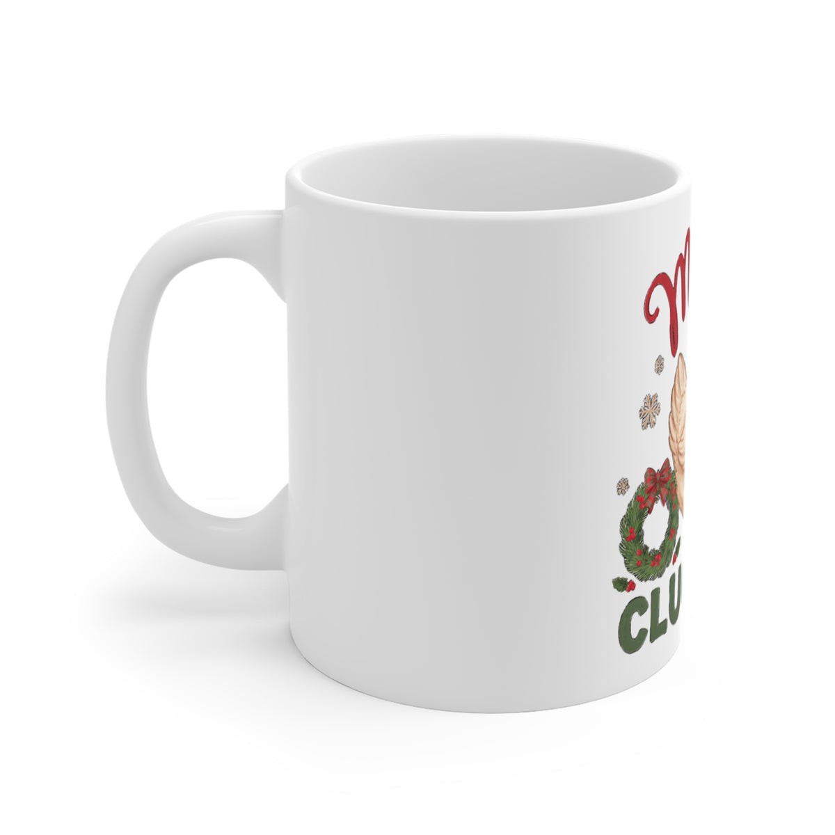 Merry Cluckmas Mug, Chicken Christmas Coffee Mug 11oz