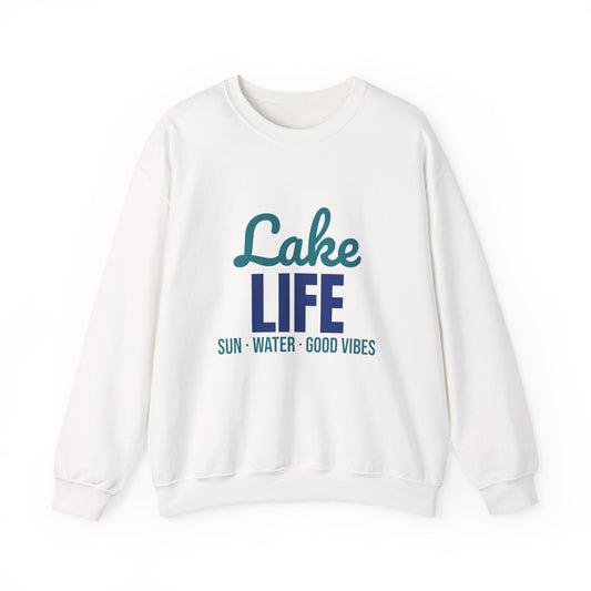 Lake Life Sun Water Good Vibes Sweatshirt