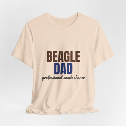 Beagle Dad Professional Snack Sharer Shirt, Beagle Dad T-Shirt, Beagle Lover Gift