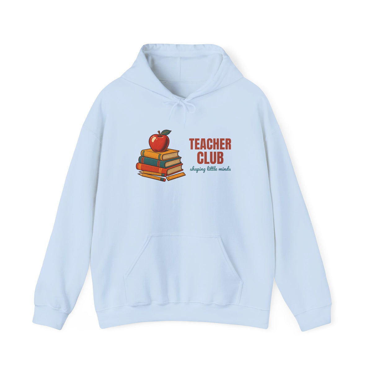 Teacher Club Shaping Little Minds Hoodie, Vintage Teacher Club Hoodie