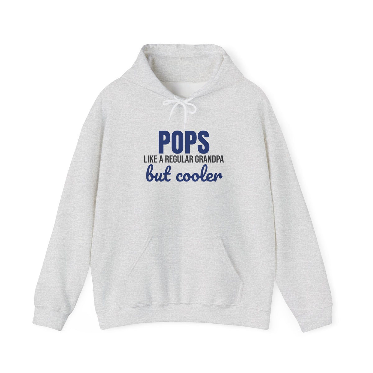 Pops Like a Regular Grandpa But Cooler Hoodie, Funny Pops Hoodie
