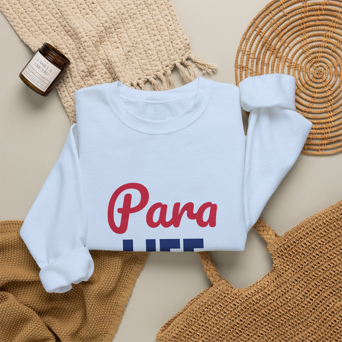 Para Life Here For Every Kid Sweatshirt, Para Life Crewneck Sweatshirt