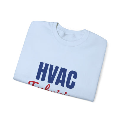 HVAC Technician Keeping You Cool and Cozy Sweatshirt, HVAC Tech Crewneck Sweatshirt