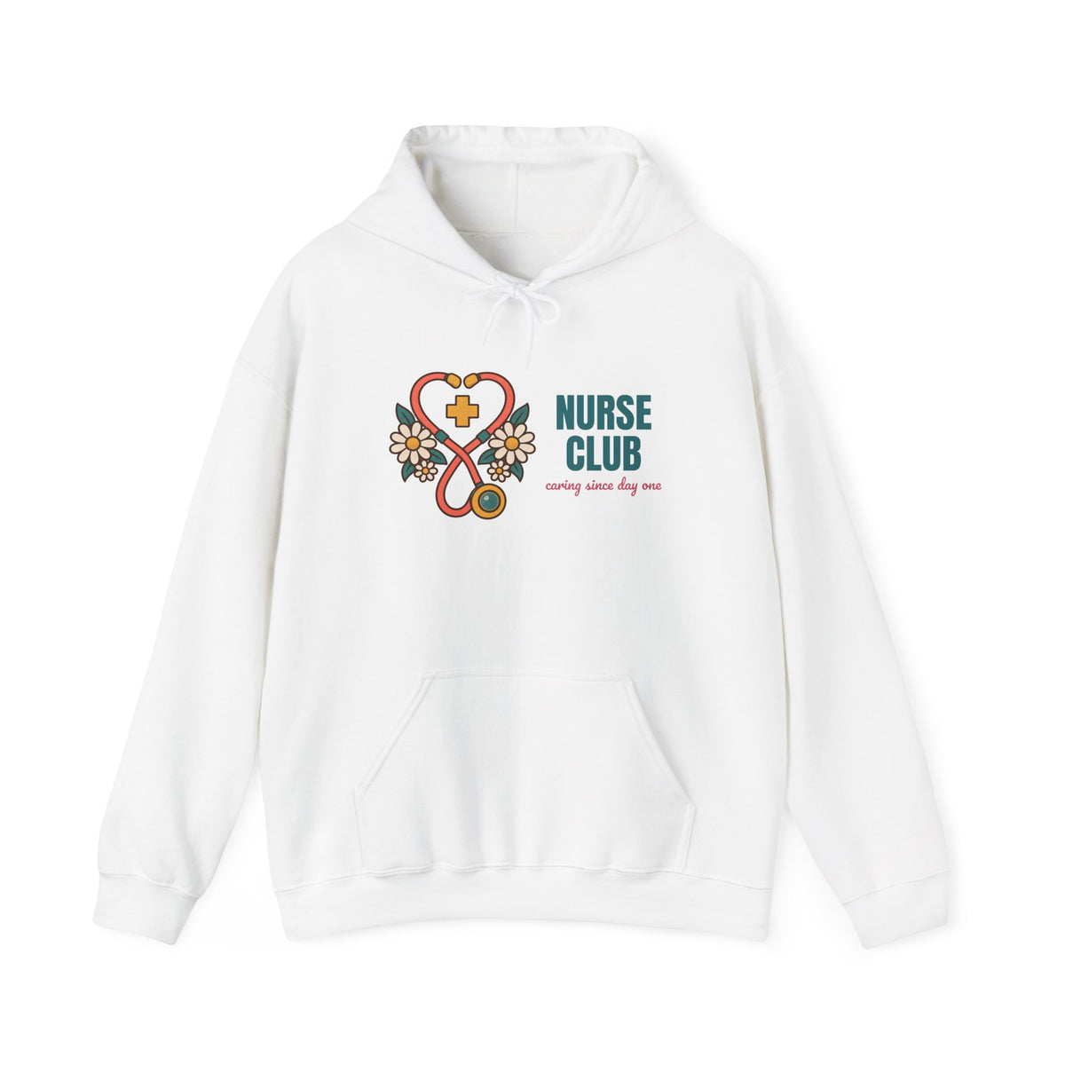 Nurse Club Caring Since Day One Hoodie, Vintage Nurse Club Hoodie