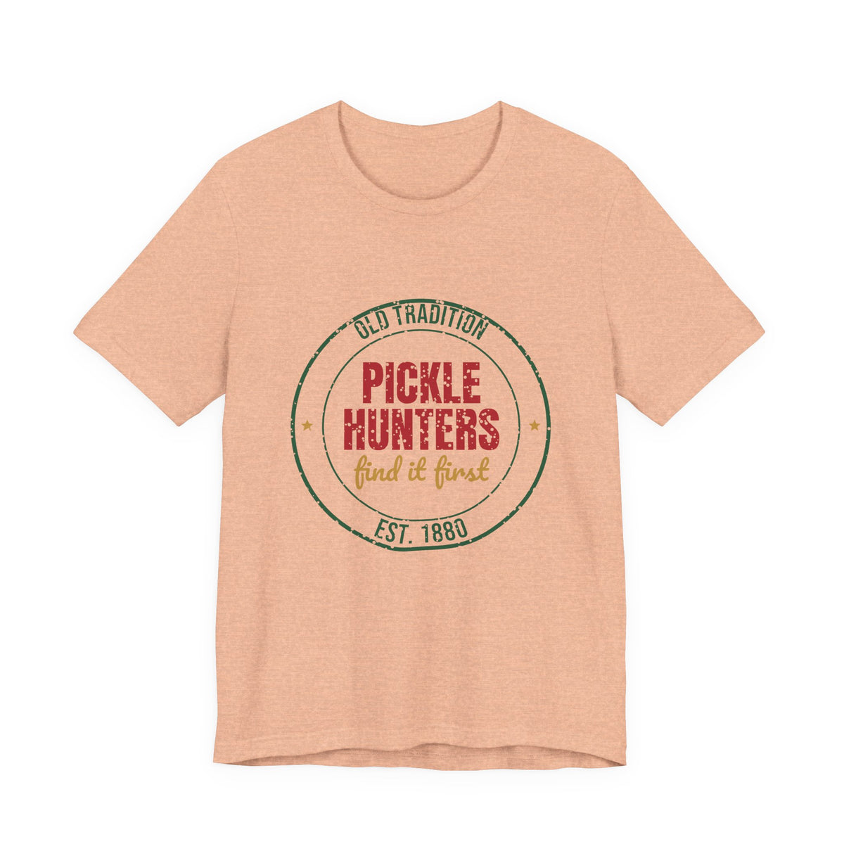 Old Tradition Christmas Pickle Hunters Est. 1880 Shirt, Vintage Christmas T-Shirt, Vintage Christmas Gift