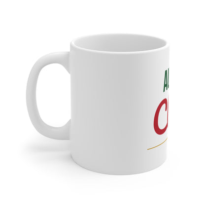 Auntie Claus Mug, Aunt Christmas Coffee Mug 11oz