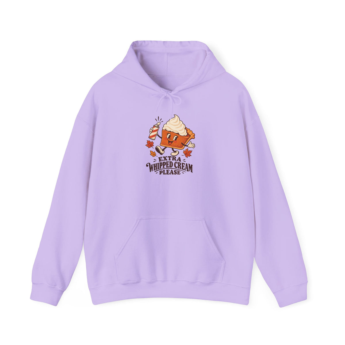Extra Whipped Cream Please Pumpkin Pie Hoodie, Pumpkin Pie Thanksgiving Hoodie