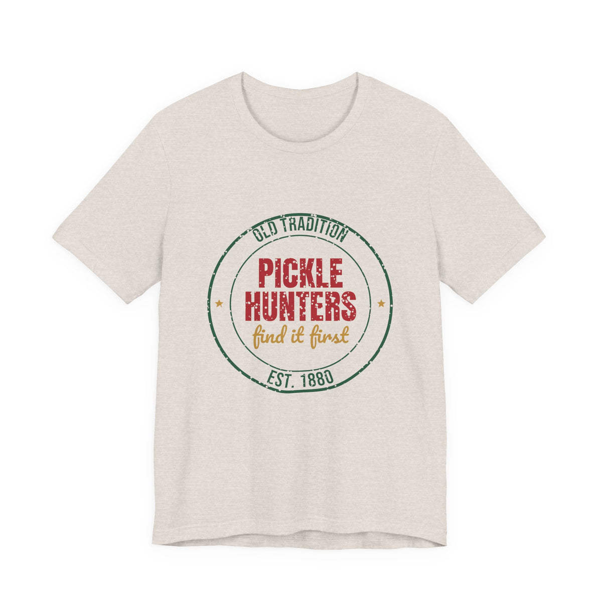 Old Tradition Christmas Pickle Hunters Est. 1880 Shirt, Vintage Christmas T-Shirt, Vintage Christmas Gift
