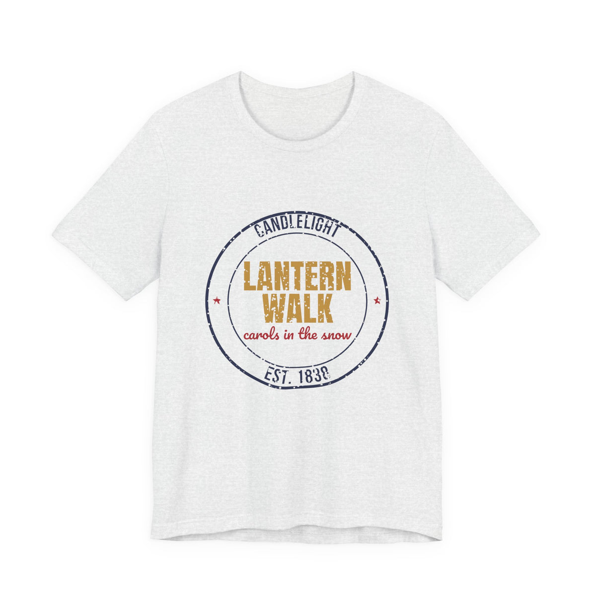 Candlelight Lantern Walk Est. 1838 Shirt, Vintage Christmas T-Shirt, Vintage Christmas Gift