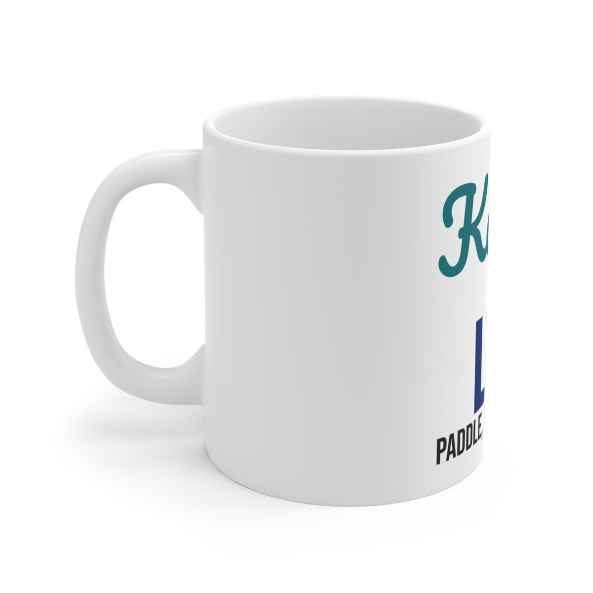 Kayak Life Paddle Relax Repeat Mug