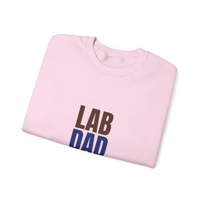 Lab Dad Fetch, Snacks, Repeat Sweatshirt, Lab Dad Crewneck Sweatshirt