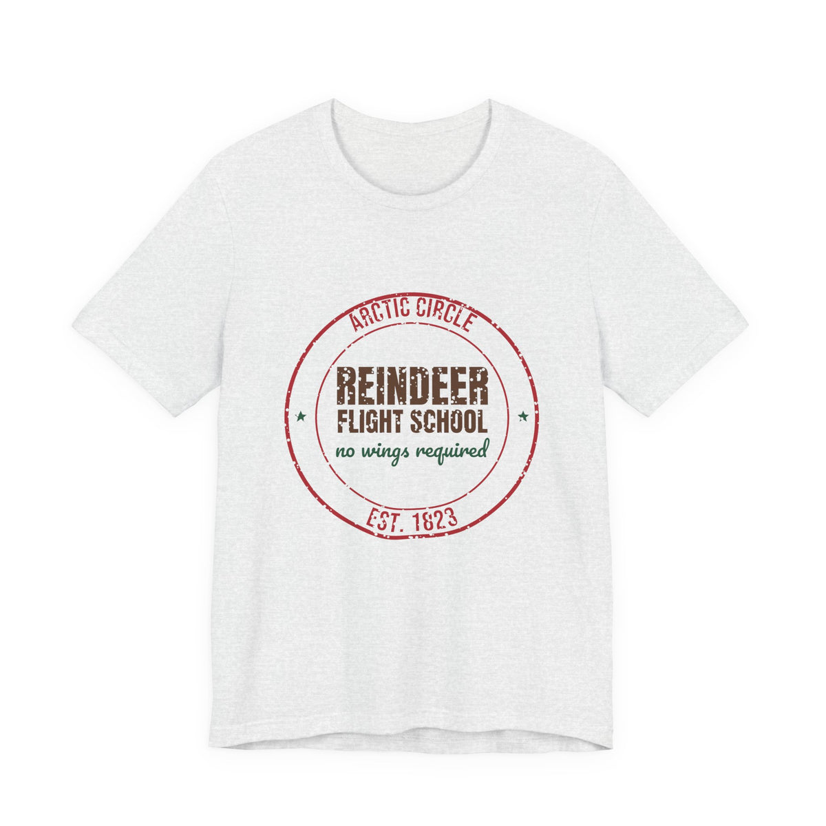 Arctic Circle Reindeer Flight School Est. 1823 Shirt, Vintage Christmas T-Shirt, Vintage Christmas Gift