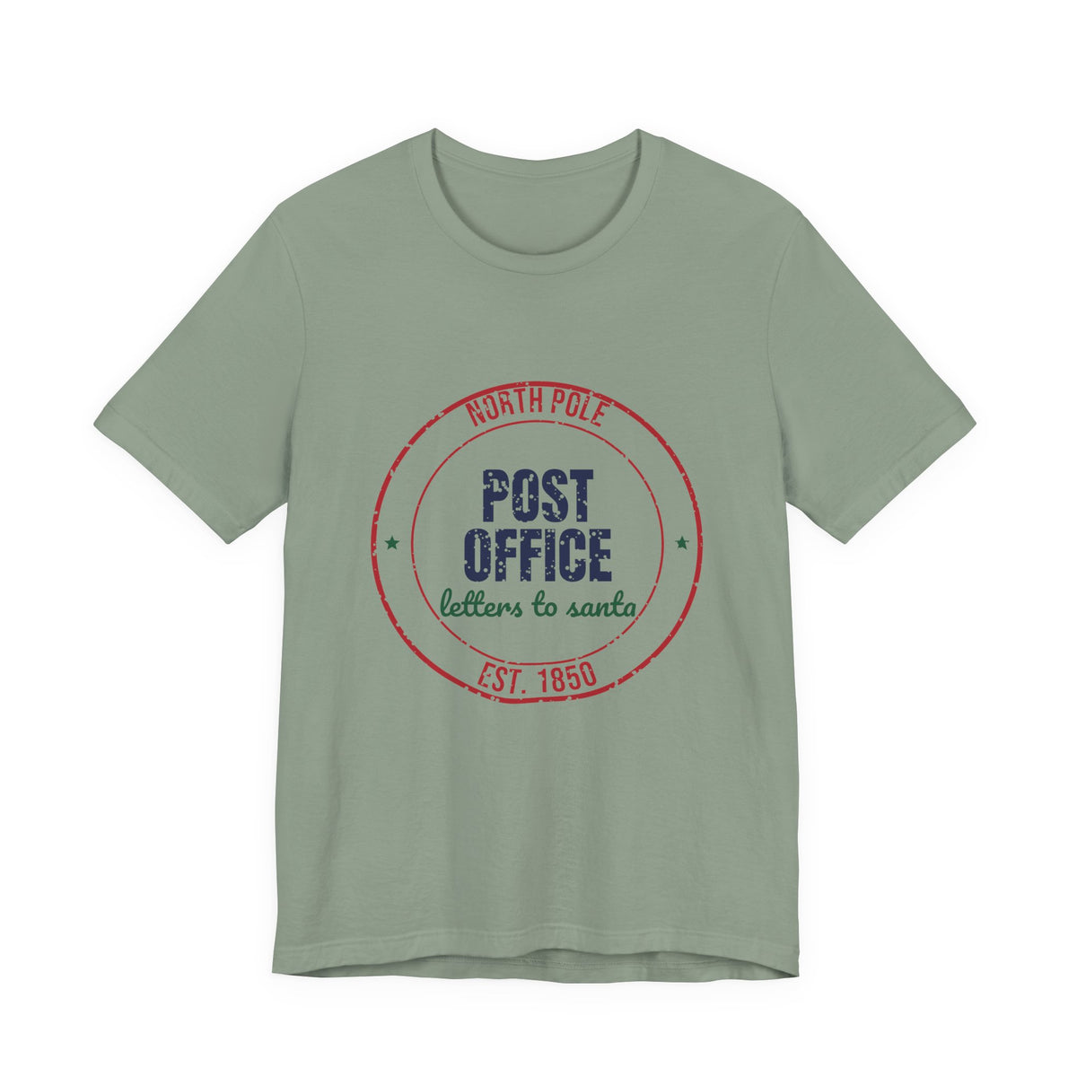 North Pole Post Office Letters to Santa Est. 1850 Shirt, Vintage Christmas T-Shirt, Vintage Christmas Gift