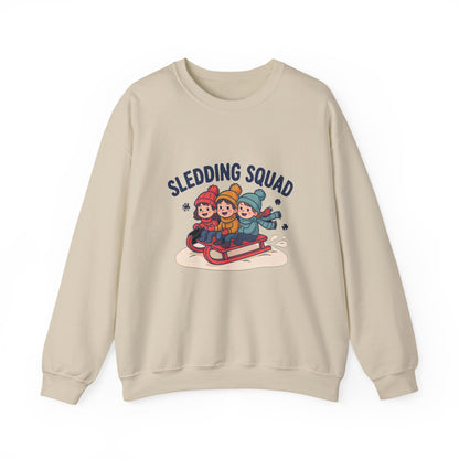 Sledding Squad Winter Sweatshirt