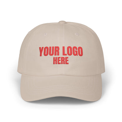 Custom Embroidered Dad Hat - Add Your Logo or Text (Personalized)