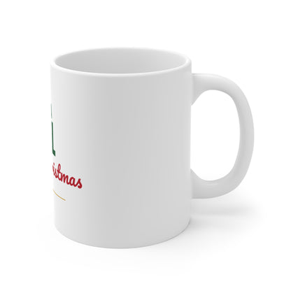 Have a Reel Merry Christmas Mug, Fishing Christmas Coffee Mug 11oz