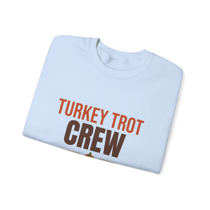 Turkey Trot Crew 2026 Sweatshirt, Thanksgiving Crewneck, Matching Thanksgiving Run Tee