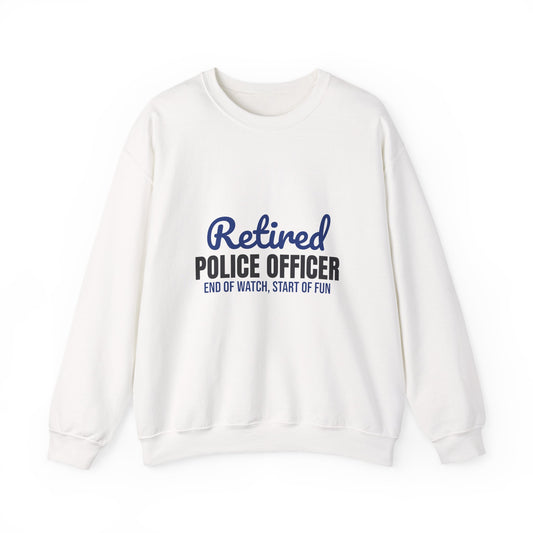 Retired Police Officer Sweatshirt