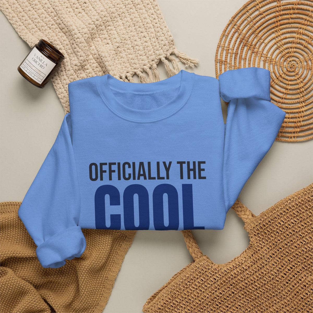 Officially the Cool Uncle Sweatshirt, Cool Uncle Crewneck