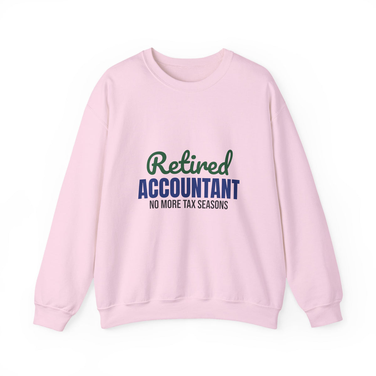 Retired Accountant Sweatshirt, Accountant Retirement Crewneck