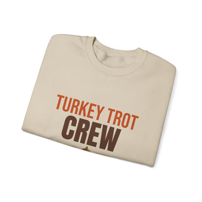 Turkey Trot Crew 2026 Sweatshirt, Thanksgiving Crewneck, Matching Thanksgiving Run Tee